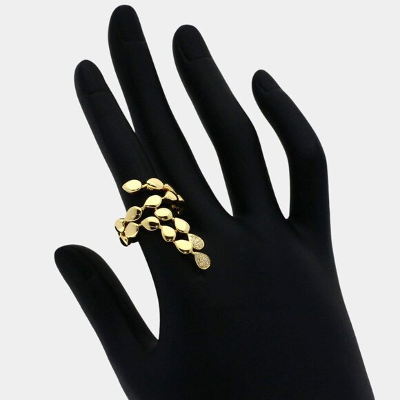 Piaget Yellow Gold Magic Garden Diamond Ring - Picture 3 of 12